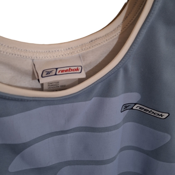 2x20$ 💝Reebok light bleu women crossfit tank top. Size Large. - Picture 2 of 10